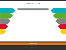 Tablet Screenshot of politik-saarland.de